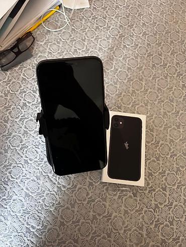 bateriya: IPhone 11, 64 GB, Qara, Face ID — 2