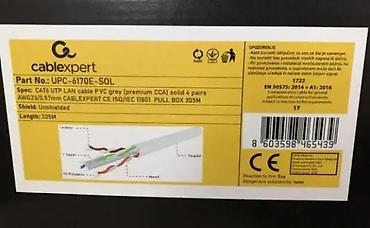 Tehnički kablovi: Cablexpert CAT6 UTP LAN kabl – 305 m (pull box) - Model/Part No — 2
