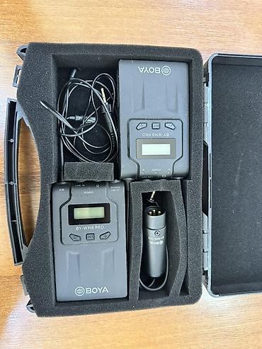 mikrofon wireless: BOYA BY-WM8 Pro ikikanallı simsiz lavalier mikrofon sistemi Komplekt — 1