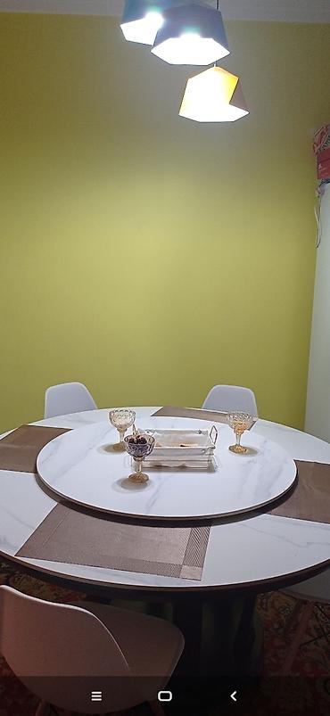 study table: Продаю круглый стол диаметр большого стола 140 см, маленького 90 см — 5