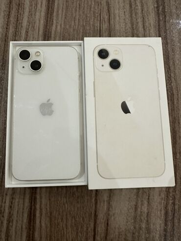 apple 17 qiymeti: IPhone 13, 128 GB, Ağ, Face ID