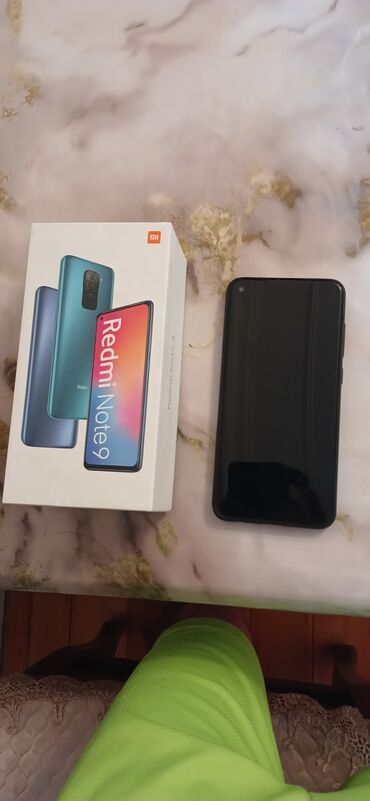 сот телефон флай: Redmi Note 9, 64 GB, Barmaq izi, İki sim kartlı, Face ID