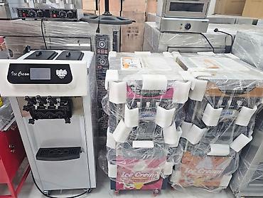 Dondurma aparatları: Dondurma aparatı 3 rəngli Yumşaq Dondurma Maşını ✅️ Stolüstü model — 10