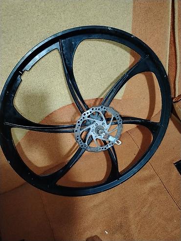 4 teker velosiped: Velosiped üçün ön təkər komplekti - Ölçü: 26" (dağ velosipedi ölçüsü) — 2
