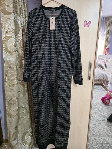 күнүмдүк: Платье Hadisa - Длина: макси - Рукава: длинные - Вырез: круглый - — 1