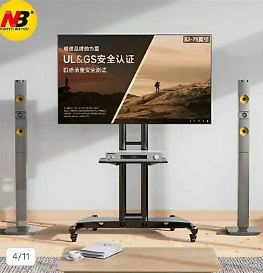 Monitorlar: 17-30 incə kimi iki monitor birdən asmaq üçün stolüstü — 7