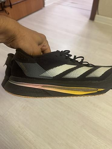 time try: Мужские кроссовки, 41.5, 42, Adidas, Б/у, цвет - Черный, Самовывоз — 2