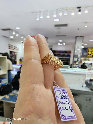 zergerlik: Toy, Üzük, Sarı qızıl, 585 Əyar, Qaşsız — 3