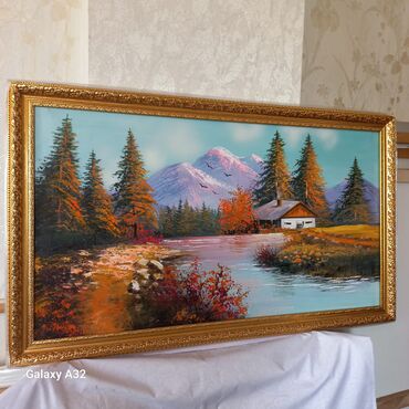 Şəkillər, tablolar: Rəssamlıq əsərləri – orijinal yağlı boya tablolarıÖlçü 130/90.  — 18