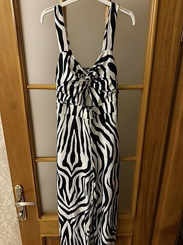 индивидуалки баку: Zebra naxışlı uzun paltar - Rəng: qara-ağ zebra print - Model: uzun — 1