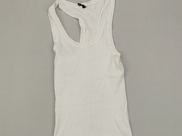 białe bluzki z krótkim rękawem: Bluzka Damska, SinSay, S, stan - Dobry