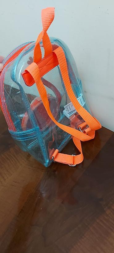 məktəbli çantasi: Uşaq üçün şəffaf mini bel çantası Accessuares alinib - Material — 2