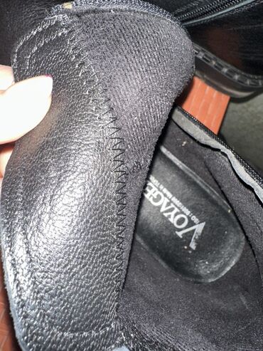 кожанные ботинки: Батинкелер, 38.5, Жаңы, түсү - Кара, Өзү алып кетүү