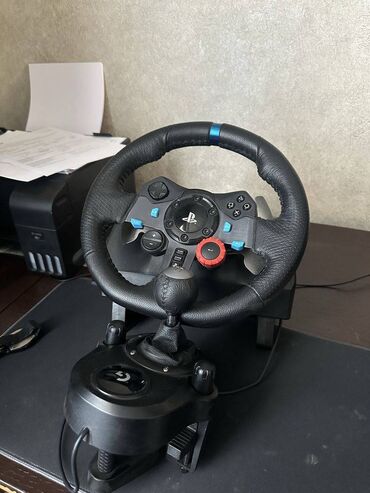 ps4 klaviatura: Logitech G29. 2 Ay istifade olunub. Hec bir problemi yoxdu. Ideal