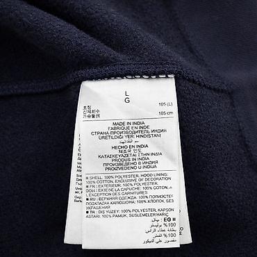 толстовка gap: Мужская толстовка, L, Gap, Б/у, цвет - Синий, Платная доставка, Самовывоз — 4