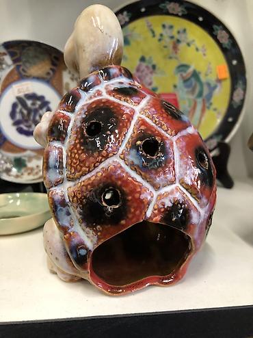 turtle: Винтажная фигура Черепаха подсвечник состояние хорошее — 1