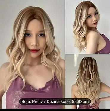 Perike i klipse: Perike – više modela i dužina - Tip: ženske modne perike sa dugim — 70