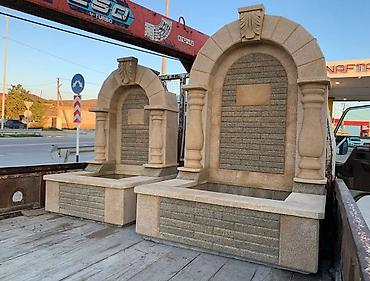 su suzən das: Dekorativ daş bulaqlar – həyət və bağ sahələri üçün - Material: Təbii — 1