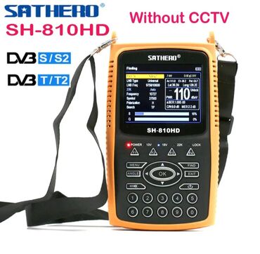 2 antenli modem: Sathero SH-810HD 3,5 дюймов TFT ЖК-экран DVB-S2 DVB-T2 комбинированный