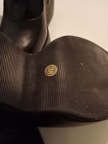 Çəkmələr: Uzunboğaz, Ölçü: 38, rəng - Qara, Yeni — 8