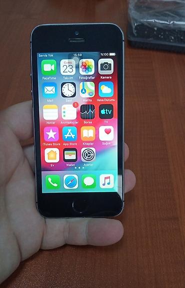 ikinci el utu: IPhone 5s, 16 GB, Space Gray, Barmaq izi — 1
