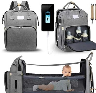 garderoba za decu: 2u1 ranac i krevetić za bebu Unapređena verzija torbe za bebu Torbe