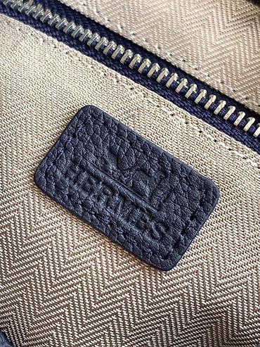 Клатчи: Компактная мужская сумка-пояс/клатч, цвет: темно‑синий (461 blue) — 9