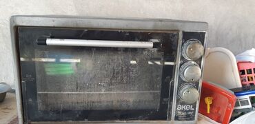 Духовка Akel, Электрическая, цвет - Серый, Отдельностоящая, Б/у