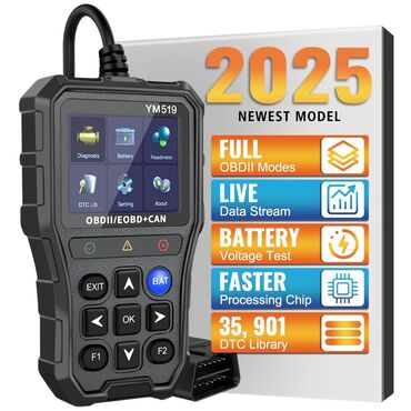 Alati za automobile: Novo - YM519 OBDII / EOBD + CAN Auto Dijagnostika Funkcije:   1 — 2