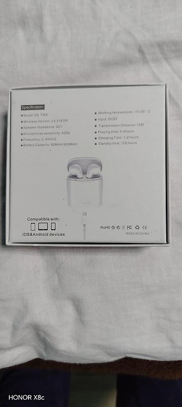 vag com cena: Bežične slušalice i7S TWS sa punjačkim kućištem 30e - Bluetooth — 4