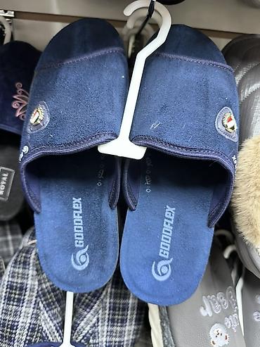 nike skepta: Домашние тапочки GOODFLEX, мужские - Закрытый носок, классическая — 1