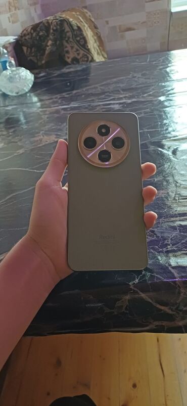 i̇şlənmiş telfonlar: Redmi 14C, 128 ГБ, цвет - Зеленый, Отпечаток пальца