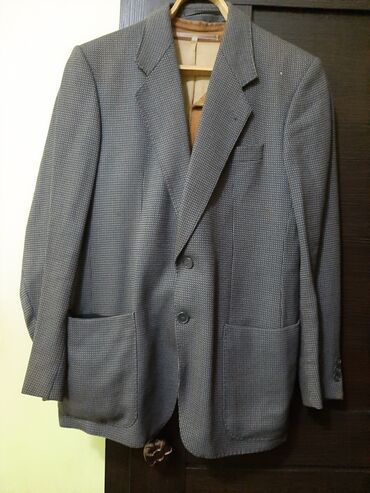 педжак мужской: Костюм L (EU 40), XL (EU 42), цвет - Серый