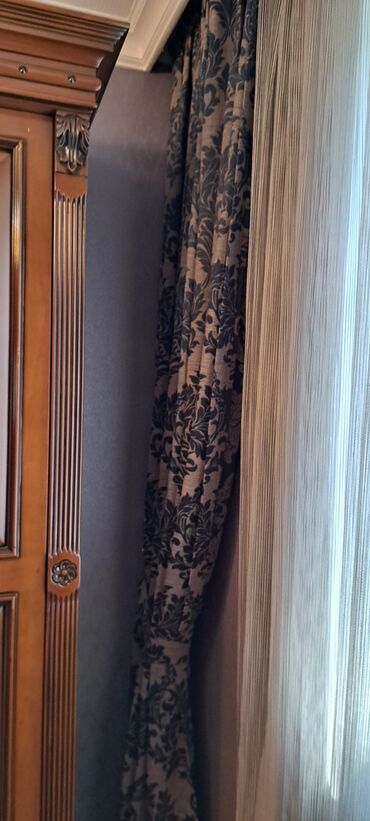 Pərdə və tüllər: Tek perde satilir. capselladan alinib.1defe istifade olunub — 2