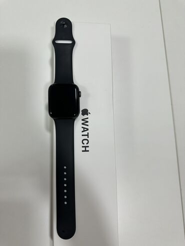 apple watch 1 цена бишкек: Продаю Apple Watch SE, 44mm, Space gray aluminium case black sport