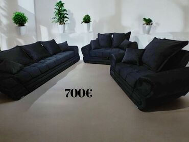 Sofe i kaučevi: Trosed–dvosjed–fotelja setovi za dnevnu sobu – više modela - Moderan — 6