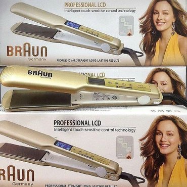 braun saç düzleştirici qiymeti: Ütü fen Braun, 50 - 450 °C, Yeni, Pulsuz çatdırılma