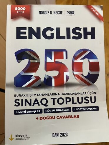 ZİL: Məhsul: “ENGLISH 250 – Buraxılış imtahanlarına hazırlaşanlar üçün