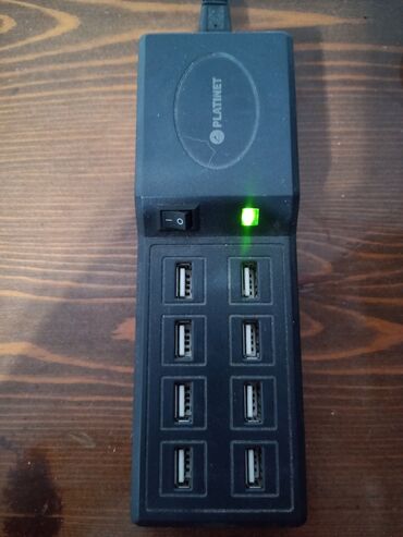 Platinet Family 8x USB Charging Station Μαύρο (PLCUSB8B)Smart
