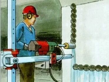 кафель уличный: Алмаз менен бургулоо 3-5 жылдык тажрыйба