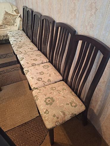 study table: Обеденная группа на 6 персон б/у в отличном состоянии, имеются — 7