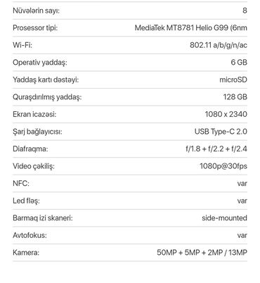 Samsung: Samsung Galaxy A24 4G, 128 GB, Sensor, Barmaq izi, İki sim kartlı -da lalafo.az — 3 Samsung: Samsung Galaxy A24 4G, 128 GB, Sensor, Barmaq izi, İki sim kartlı — 3