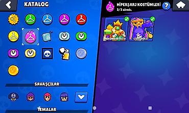 Kolleksiya kartları: Brawl Stars oyun hesabı - Profil: “KARA \ güclü”, ID etiketi — 2