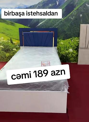 viva matras: Yeni, Təknəfərlik çarpayı, Bazalı, Matras ilə, Siyirməsiz — 1