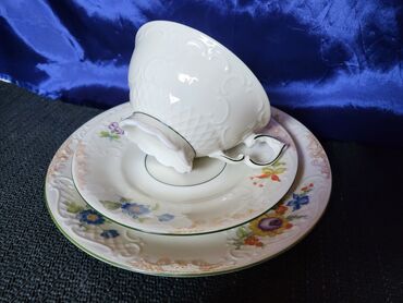 Kuhinjski setovi: Set Kahla porcelan Nemacka 1957+. Set nigde okrzan,napukao,polomljen — 3