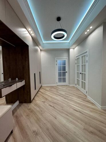 советская бокомбаева: 2 комнаты, 76 м², Элитка, 9 этаж, Евроремонт