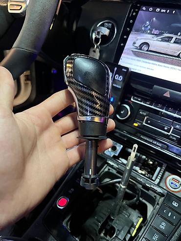 bmw r17 diski: Karbon lif naxışlı avtomatik sürətlər qutusunun seçici dəstəyi (shift — 6