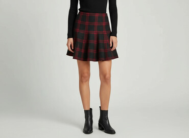 spódnice plisowane krata: Women`s skirt, size S at lalafo.pl spódnice plisowane krata: Women`s skirt, size S