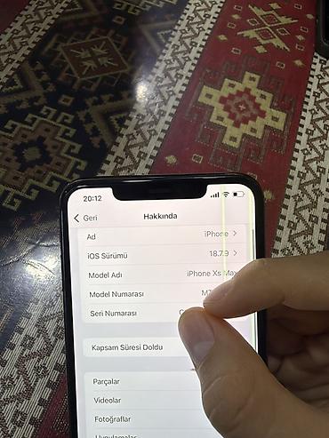 Apple iPhone: IPhone Xs Max, 256 GB, Qızılı, Zəmanət, Face ID, Sənədlərlə — 5