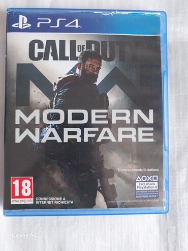 playstation 4 diskləri: Call of Duty: Modern Warfare, Macəra, İşlənmiş Disk, PS4 (Sony Playstation 4), Ünvandan götürmə, Ödənişli çatdırılma